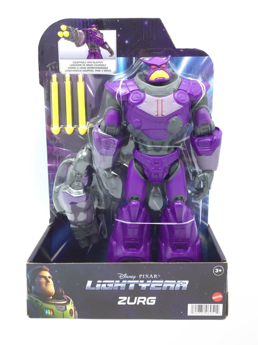Emperor ZURG with Arm Blaster Lightyear Disney Pixar Toy Story 10" Figure *NEW*